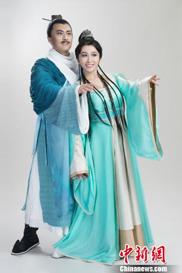 《莫高窟》中李工和蜜儿的定妆照 钟欣 摄 《莫高窟》中李工和蜜儿的定妆照 钟欣 摄