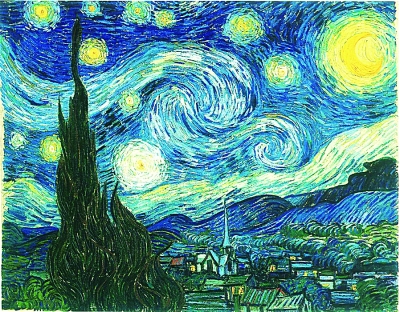 东西方绘画中的月亮